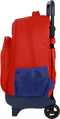 Schoolrugzak met Wielen Atlético Madrid Rood Marineblauw (33 x 45 x 22 cm)