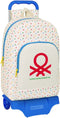 Schoolrugzak met Wielen Benetton Topitos (30 x 46 x 14 cm)