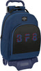 Schoolrugzak met Wielen BlackFit8 Urban Zwart Marineblauw (32 x 42 x 15 cm)