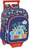 Schoolrugzak met Wielen Blue's Clues Marineblauw (26 x 34 x 11 cm)