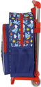 Schoolrugzak met Wielen Blue's Clues Marineblauw (26 x 34 x 11 cm)