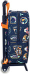 Schoolrugzak met Wielen Buzz Lightyear Marineblauw (22 x 27 x 10 cm)