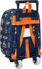 Schoolrugzak met Wielen Buzz Lightyear Marineblauw (22 x 27 x 10 cm)