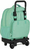 Schoolrugzak met Wielen Compact BlackFit8 M918 Turkoois (33 x 45 x 22 cm)