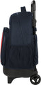 Schoolrugzak met Wielen F.C. Barcelona Kastanjebruin Marineblauw (33 x 45 x 22 cm)