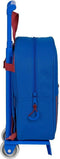 Schoolrugzak met Wielen F.C. Barcelona M280 Kastanjebruin Marineblauw