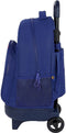 Schoolrugzak met Wielen F.C. Barcelona Rood Marineblauw 33 X 45 X 22 cm