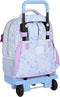 Schoolrugzak met Wielen Frozen Believe Lila 33 X 45 X 22 cm