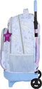 Schoolrugzak met Wielen Frozen Believe Lila 33 X 45 X 22 cm
