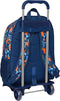 Schoolrugzak met Wielen Hot Wheels Speed club Oranje (32 x 42 x 14 cm)