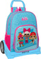 Schoolrugzak met Wielen LOL Surprise! Divas Blauw 33 x 42 x 14 cm