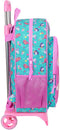 Schoolrugzak met Wielen My Little Pony Magic Roze Turkoois 33 x 42 x 14 cm