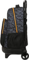 Schoolrugzak met Wielen Naruto 33 x 45 x 22 cm Zwart Oranje