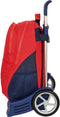 Schoolrugzak met Wielen RFEF Rood Blauw (32 x 44 x 16 cm)