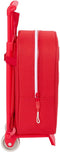 Schoolrugzak met Wielen Sevilla Fútbol Club Rood 22 x 27 x 10 cm