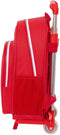 Schoolrugzak met Wielen Sevilla Fútbol Club Rood 28 x 34 x 10 cm