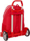 Schoolrugzak met Wielen Sevilla Fútbol Club Rood 32 x 44 x 16 cm