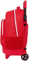 Schoolrugzak met Wielen Sevilla Fútbol Club Rood 33 x 45 x 22 cm