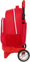 Schoolrugzak met Wielen Sevilla Fútbol Club Rood 33 x 45 x 22 cm