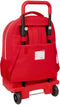 Schoolrugzak met Wielen Sevilla Fútbol Club Rood 33 x 45 x 22 cm