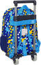Schoolrugzak met Wielen Sonic Speed 26 x 34 x 11 cm Blauw
