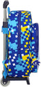 Schoolrugzak met Wielen Sonic Speed 26 x 34 x 11 cm Blauw