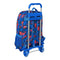 Schoolrugzak met Wielen Spiderman Great Power Rood Blauw (32 x 42 x 14 cm)