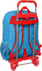Schoolrugzak met Wielen SuperThings Rescue force 32 x 42 x 14 cm Blauw