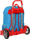Schoolrugzak met Wielen SuperThings Rescue force 32 x 42 x 14 cm Blauw