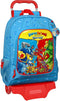 Schoolrugzak met Wielen SuperThings Rescue force 32 x 42 x 14 cm Blauw