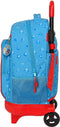 Schoolrugzak met Wielen SuperThings Rescue force 33 x 45 x 22 cm Blauw