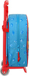 Schoolrugzak met Wielen SuperThings Rescue force Blauw 22 x 27 x 10 cm