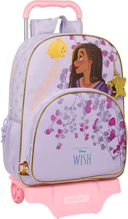 Schoolrugzak met Wielen Wish Lila 33 x 42 x 14 cm