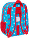 Schoolrugzak Mickey Mouse Clubhouse Fantastic Blauw Rood 26 x 34 x 11 cm