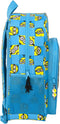 Schoolrugzak Minions Minionstatic Blauw (33 x 42 x 14 cm)