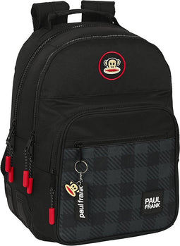 Schoolrugzak Paul Frank Campers Zwart (32 x 42 x 15 cm)