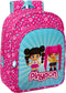 Schoolrugzak Pinypon Blauw Roze 26 x 34 x 11 cm