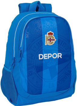 Schoolrugzak R. C. Deportivo de La Coruña Blauw 32 x 44 x 16 cm
