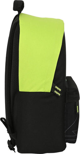 Schoolrugzak Real Betis Balompié 31 x 41 x 16 cm Zwart Limoen