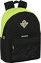 Schoolrugzak Real Betis Balompié 31 x 41 x 16 cm Zwart Limoen