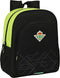 Schoolrugzak Real Betis Balompié 32 x 38 x 12 cm Zwart Limoen
