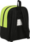 Schoolrugzak Real Betis Balompié Zwart Limoen 22 x 27 x 10 cm