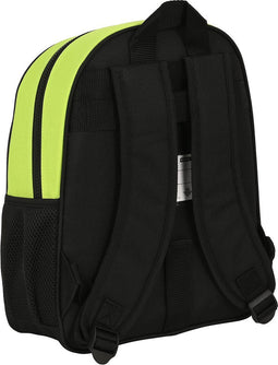 Schoolrugzak Real Betis Balompié Zwart Limoen 28 x 34 x 10 cm