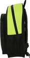 Schoolrugzak Real Betis Balompié Zwart Limoen 28 x 34 x 10 cm