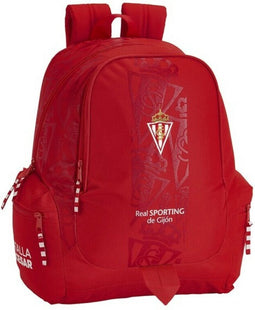Schoolrugzak Real Sporting de Gijón Rood