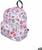 Schoolrugzak Regenboog Multicolour 28 x 12 x 22 cm (12 Stuks)