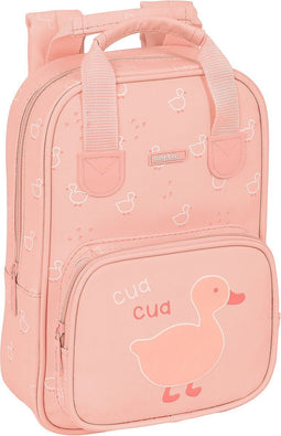 Schoolrugzak Safta Patito 20 x 28 x 8 cm Roze