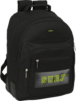 Schoolrugzak Safta Surf Zwart (32 x 42 x 15 cm)
