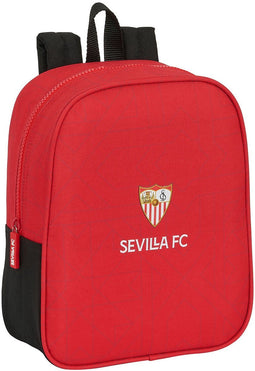 Schoolrugzak Sevilla Fútbol Club Zwart Rood 22 x 27 x 10 cm