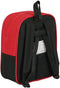 Schoolrugzak Sevilla Fútbol Club Zwart Rood 22 x 27 x 10 cm